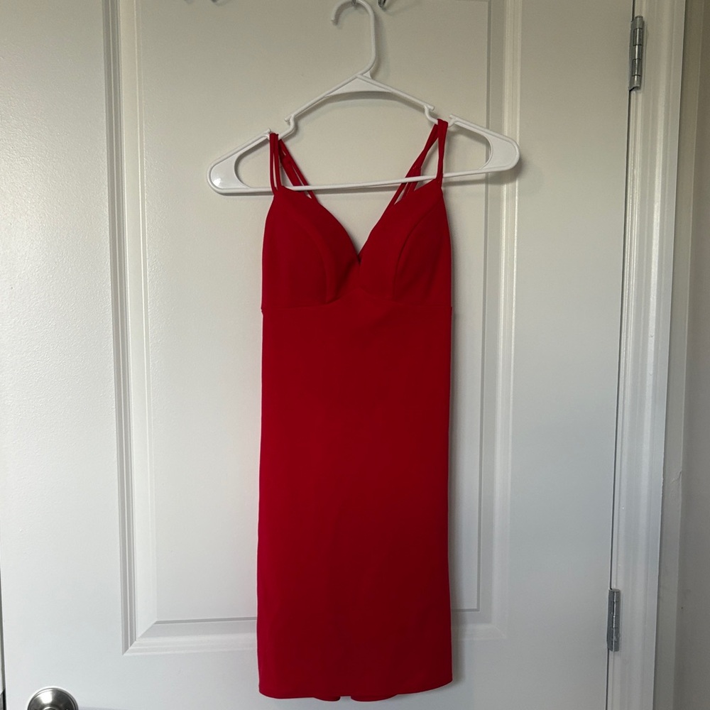 B Darlin Vibrant Red Homecoming Dress